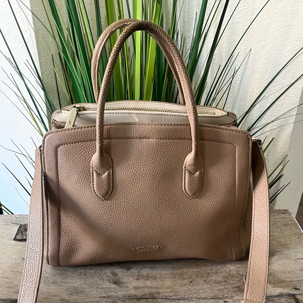 Kate Spade Tan Satchel Bag